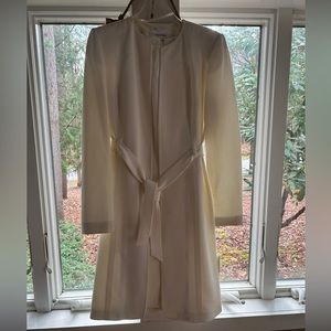 Calvin Klein NWT off-white two piece dress and jacket